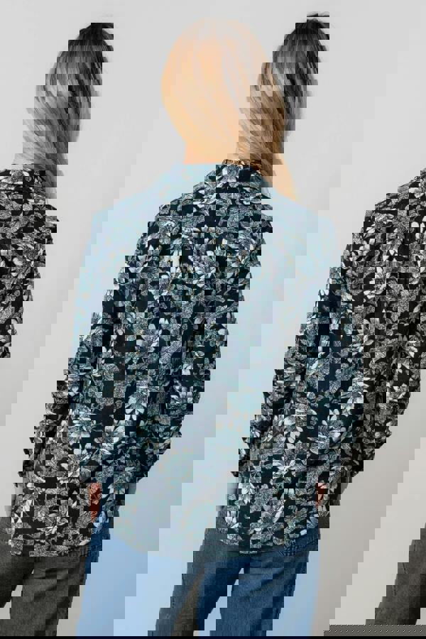 Lily & Me Beech Cotton Pincord Shirt Navy