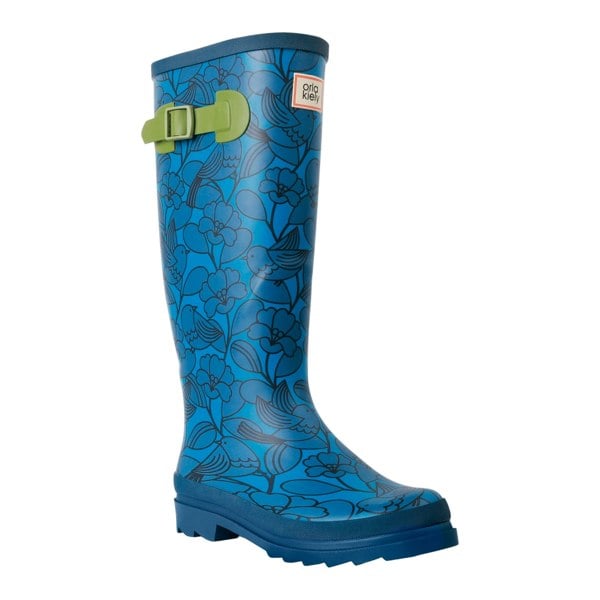 Regatta Womens/Ladies Orla Welly Hi II Birdy Wellington Boots - Blue