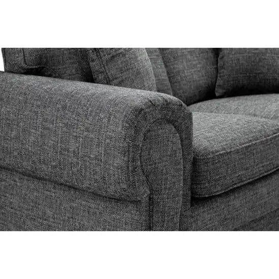 Snug Furniture Wilcot 3+2 Grey Sofa Set Full-Back