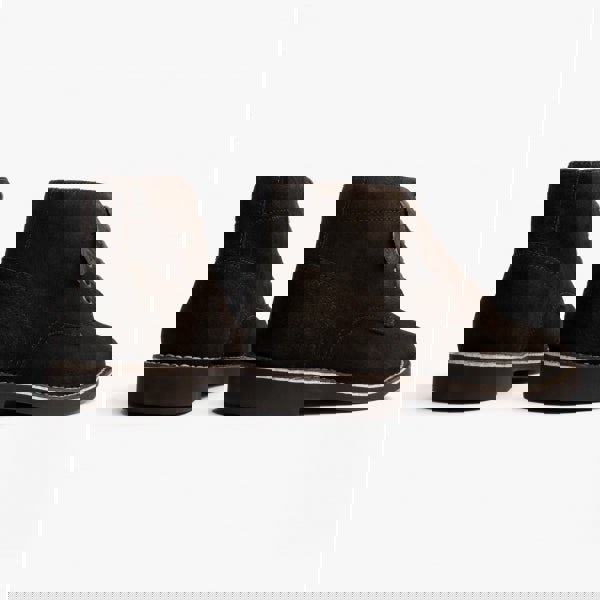 Popps RANGER Mens Desert Boots Dark Brown