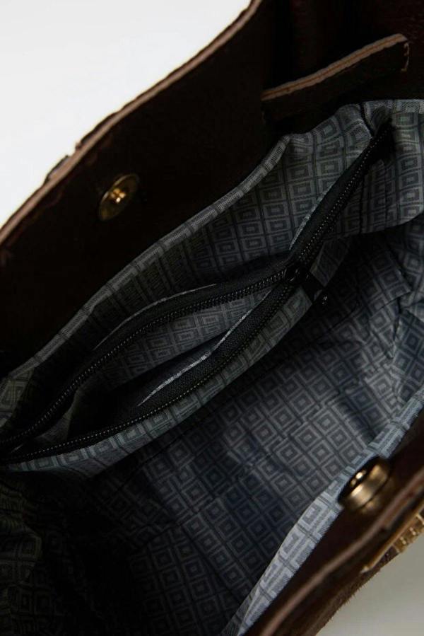 WOVCOR Soft Suede Handle and Crossbody Tote Shoulder Bag