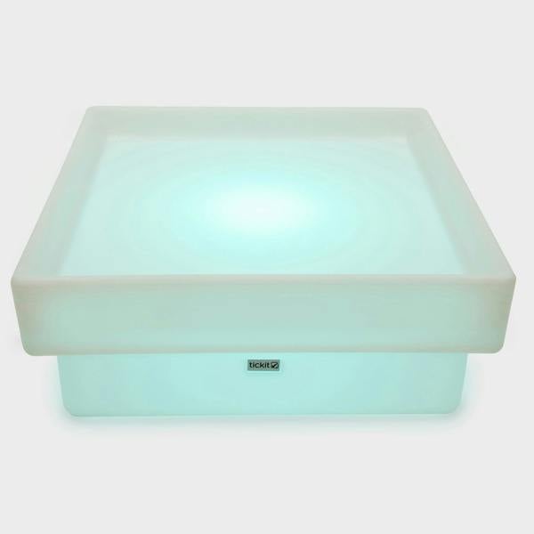 tickit Discovery Glow Square Table