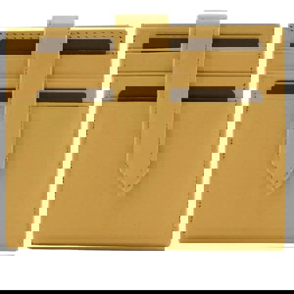 Mala Leather Origin Plain Leather Tabbed Card & Note Holder