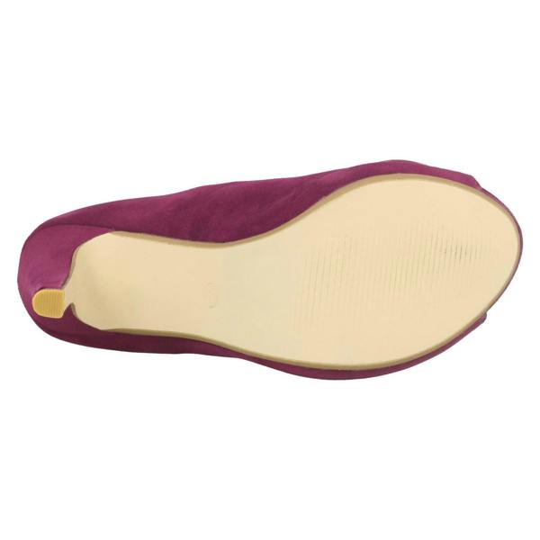 Spot On Ladies Spot On Slip On Heels