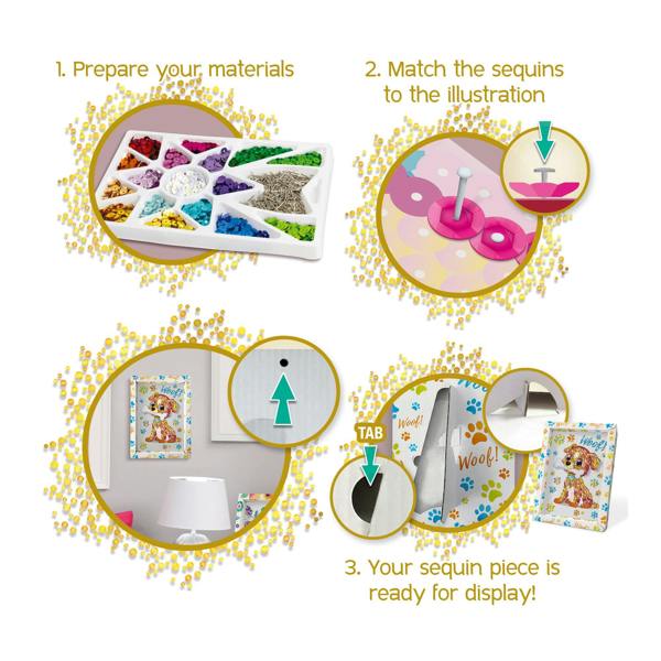 Sequins Collection Puppy Set