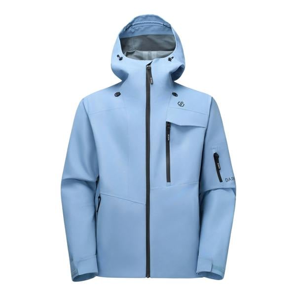 Dare 2B Mens Altitude Guard 3 Layer Membrane Ski Jacket - Dusky Blue - 