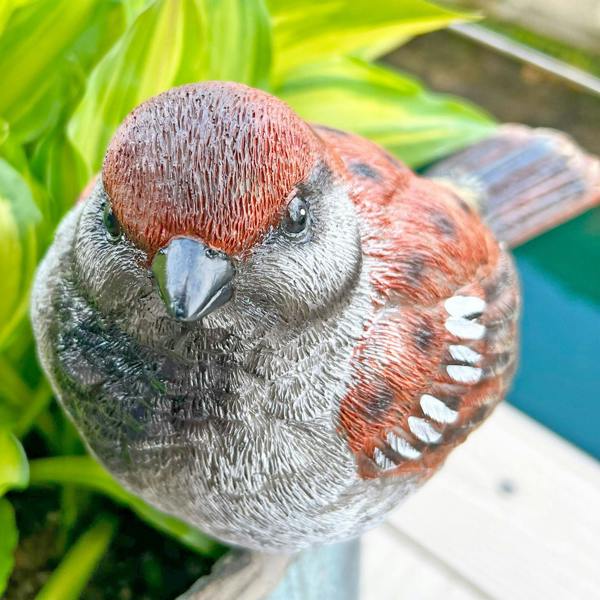 Farmwood Large Sparrow Bird Garden Ornament