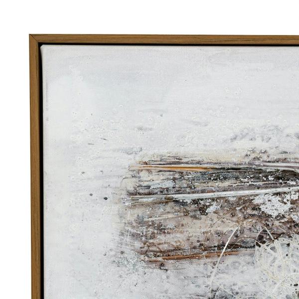 Ethereal Hand Painted Canvas In Frame