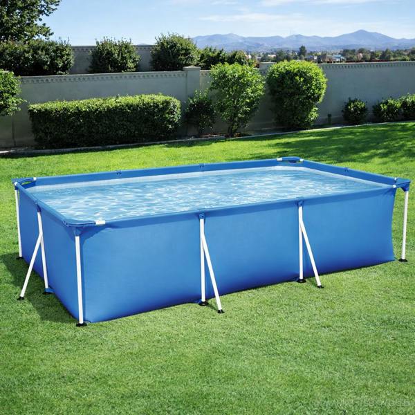 Bestway Rectangular Steel Frame Pool Set 7FT 221X150X43CM
