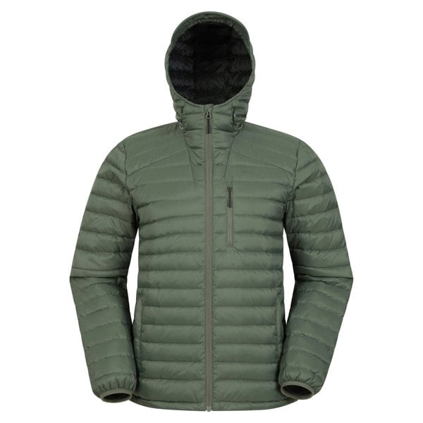 Mountain Warehouse Mens Henry II Extreme Down Filled Padded Jacket - Dark Khaki