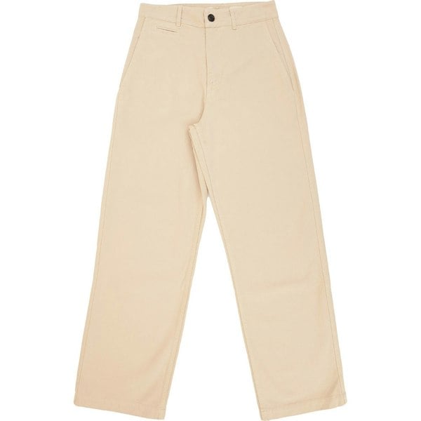 Mens Girls Of Dust Classic Wide Leg Men's Chino Trousers/Formal in Beige