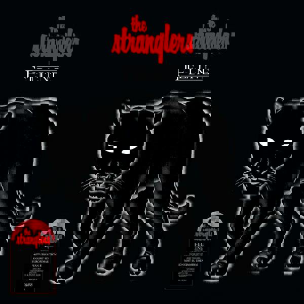 The Stranglers 'Feline' LP Deluxe Red & Translucent Marble Vinyl