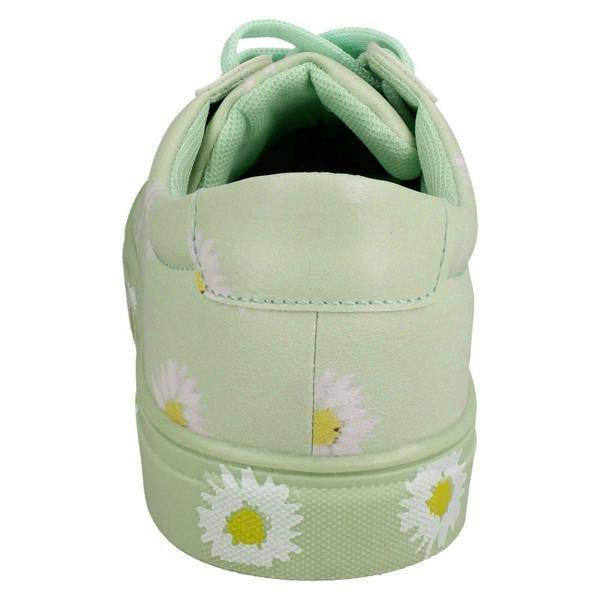 Spot On Ladies Spot On Daisy Print Pumps F80348