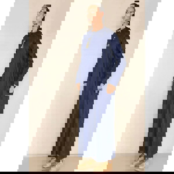 110_thobe_Navy_L - 56, 110_thobe_Navy_M - 54, 110_thobe_Navy_S - 52, 110_thobe_Navy_XL - 58, 110_thobe_Navy_XXL - 60