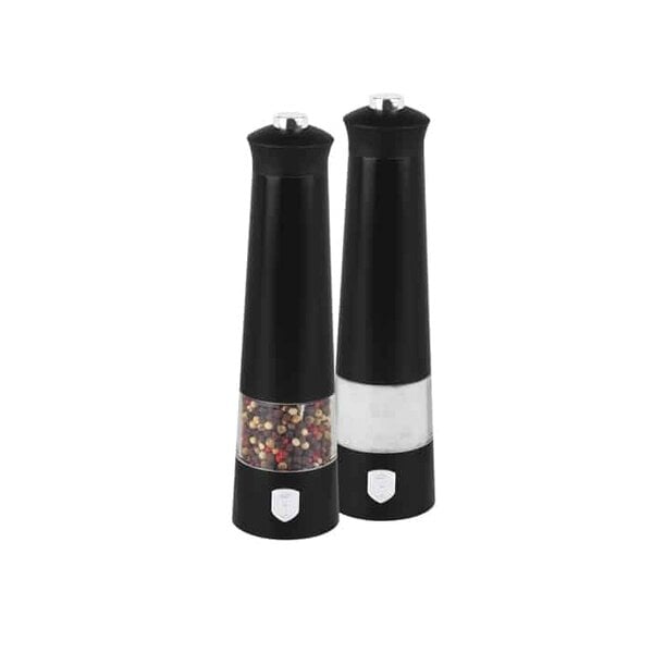 Electric Pepper and Salt Mill Set Matte Black BH9543