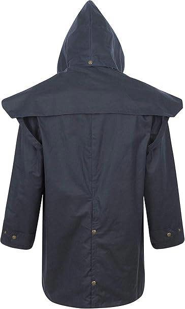 3/4 Length Stockman Wax Cape - Hi-Vis Trousers