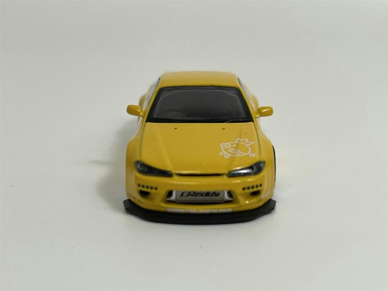 Mini GT Nissan Silvia Rocket Bunny RHD Bronze Yellow RHD 1:64 Scale Mini GT MGT00643R