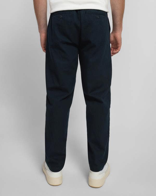 Steel & Jelly Farndon - Herringbone Drawstring Trouser