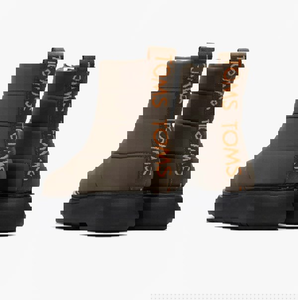 TOMS ALPARGATA MALLOW PUFFER Womens Boots Olive