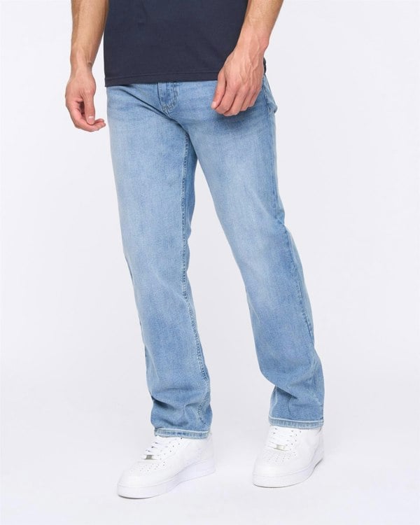 Henleys Breeze Straight Fit Jeans Light Wash