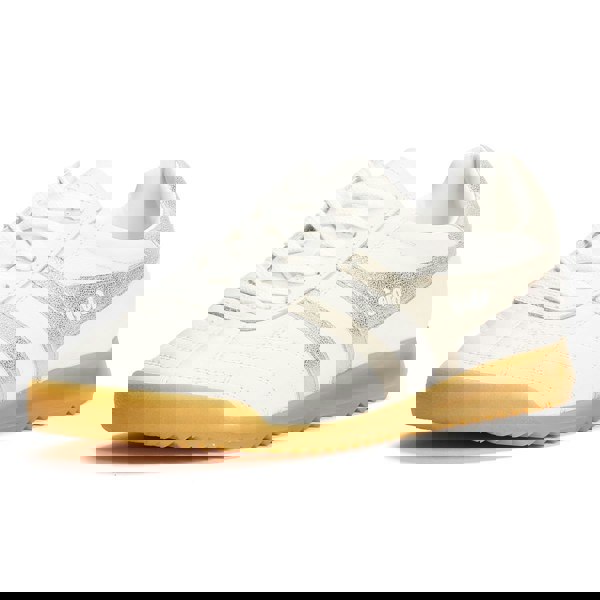 Gola Stadium Leather Women's White/Gold Trainers