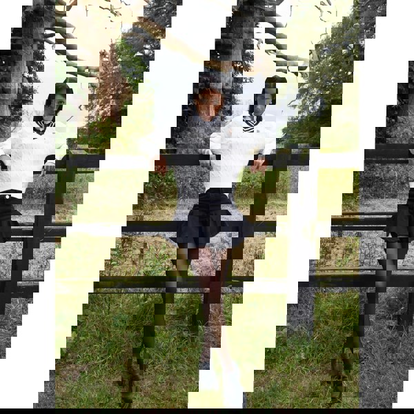 Pink Vanilla Flippy Denim Mini Skirt With Shorts