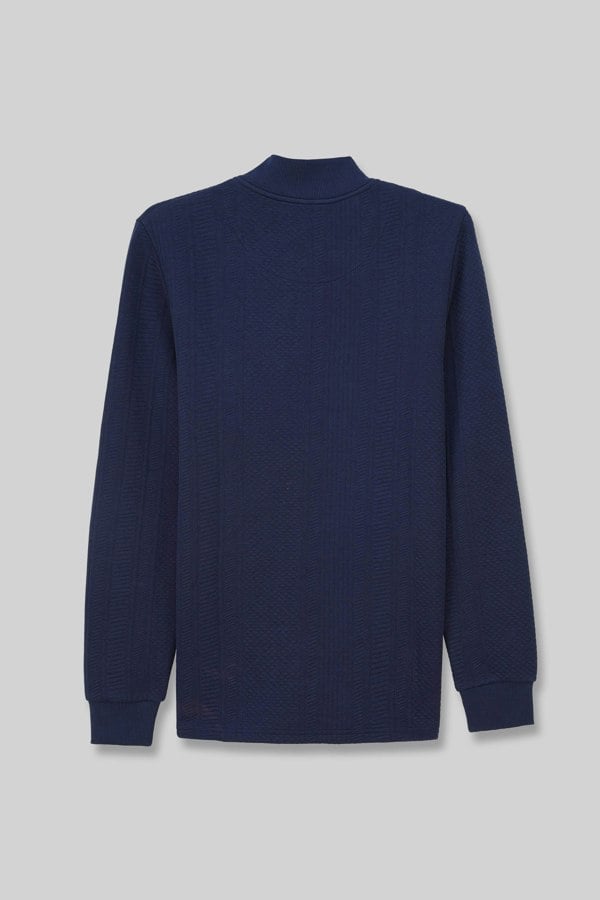 ENORSIA Mens Premium Texture Jersey Jacket