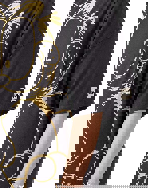 Garfield Womens Grey Character Oversized Short Sleeved T-Shirt