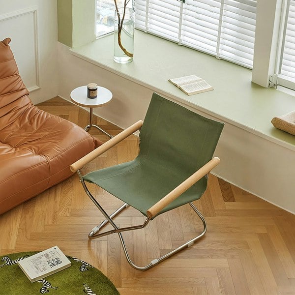 Weilai Concept Kato Foldable Armchair, Stainless Steel