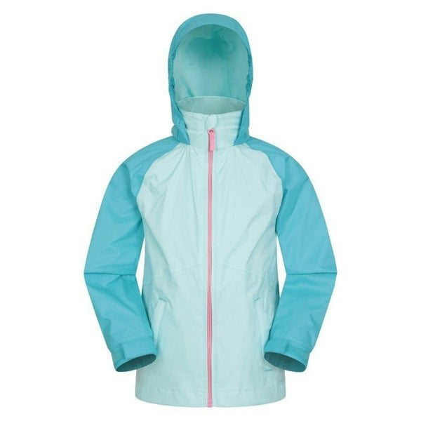 Mountain Warehouse Childrens/Kids Torrent II Waterproof Jacket - Pale Blue