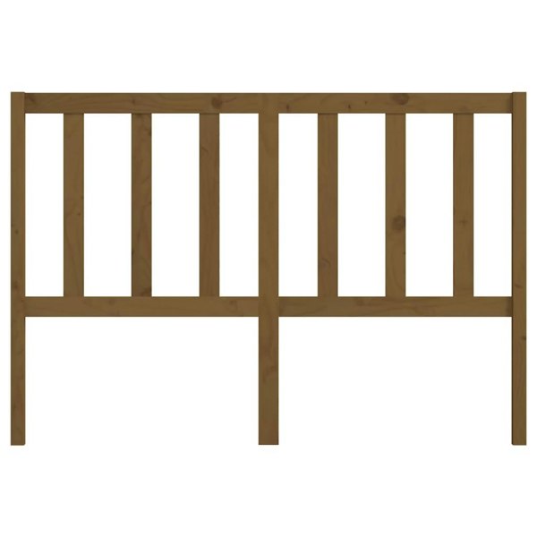 Berkfield Bed Headboard Honey Brown 166x4x100 cm Solid Wood Pine