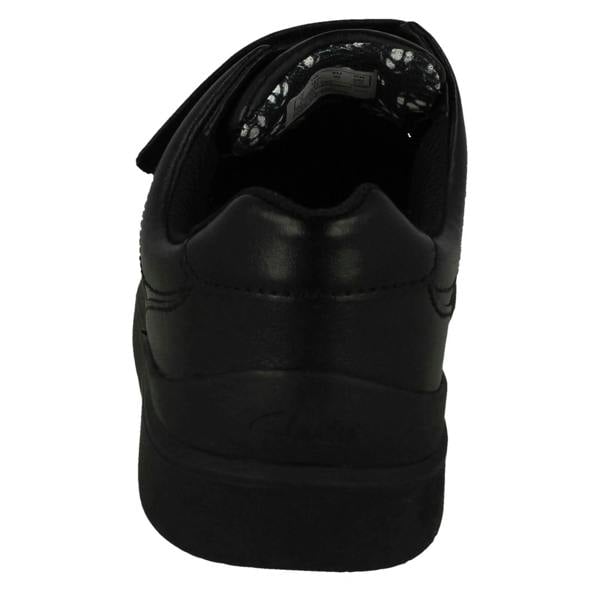 Clarks Boys Clarks Double Strap Fastening School Shoes Goal Style K