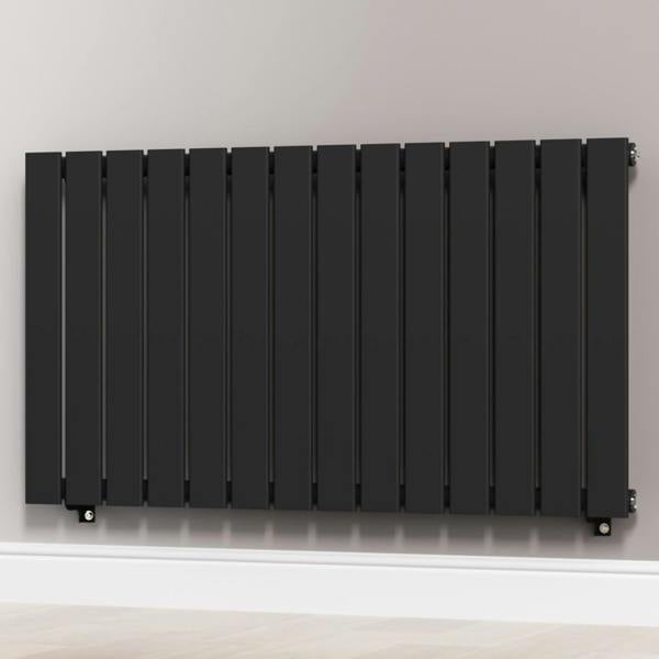 Black-1060-x-600-mm-Modern-Vertical-Flat-Panel-Designer-Radiator-Single-Panel-Radiator-Heater