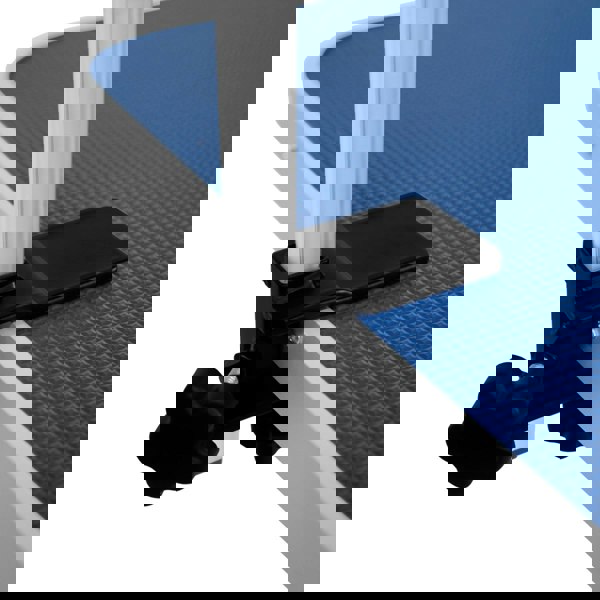 Monstershop White Hydraulic Grooming Table - Blue Table Top