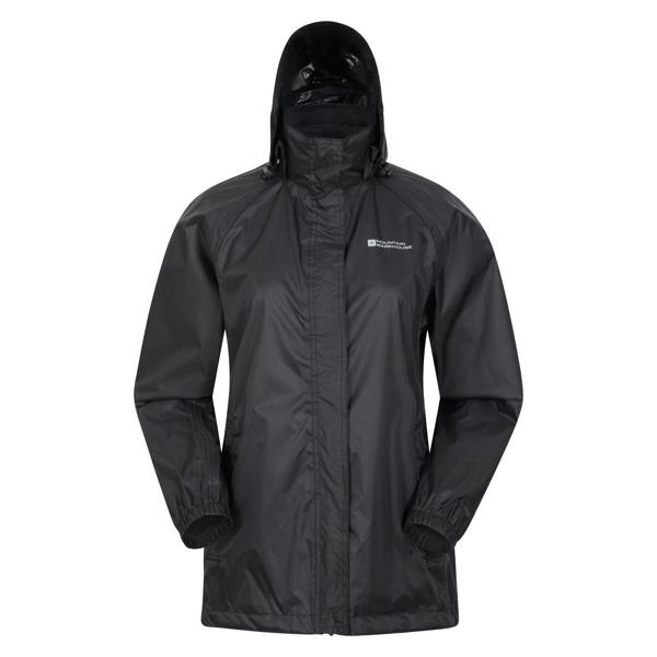 Mountain Warehouse Womens/Ladies Pakka II Waterproof Jacket - Black - 