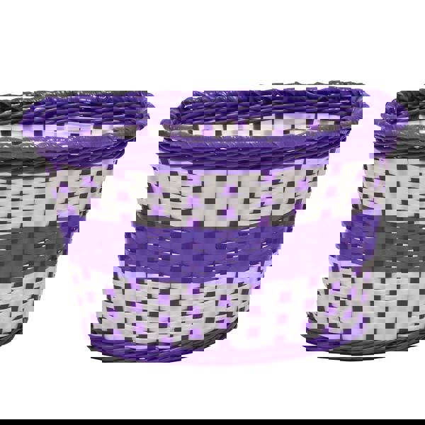 Oxford Junior Woven Basket Lilac