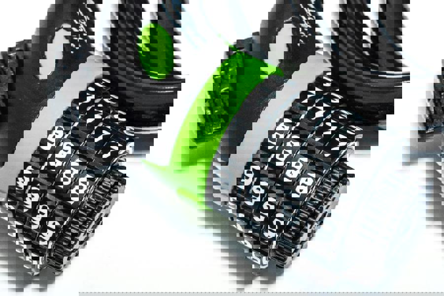 Awe Sport Direct 12mm x 85cm Bike/Bicycle Changeable Combination Waterproof Lock With Bracket