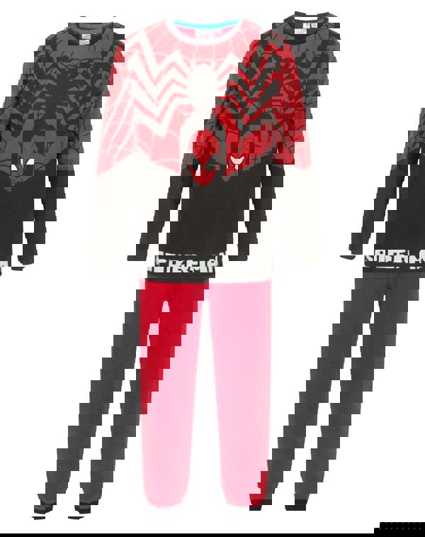 Marvel Boys Red Spider-Man Short Sleeve Short Leg Pyjama Set