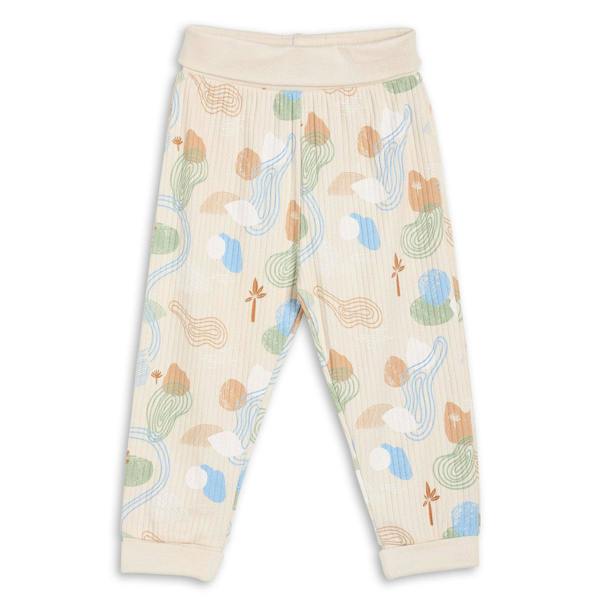 Mini Cuddles Baby Boys 3pk Printed Joggers, Multicolour