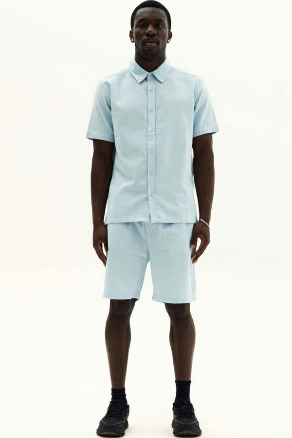Men’s Premium Short Sleeve Shirt & Shorts Co-Ord Set