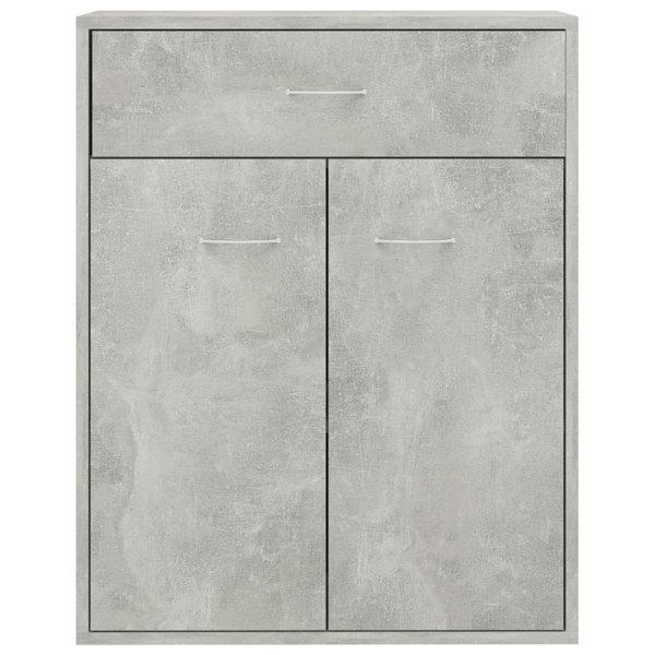 Berkfield Sideboard Concrete Grey 60x30x75 cm Engineered Wood