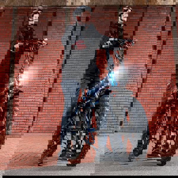 Hygge Bikes Sorø 2026 - Folding Fat Tyre E-Bike 48V 14.5Ah - Royal Blue