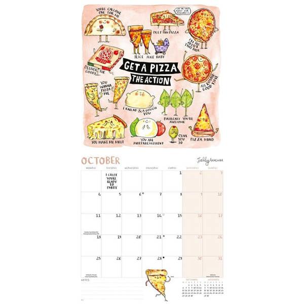 Jelly Armchair, Whole Year of Pun Calendar 2027, Wall Calendars, Month To View, Humour, Gift