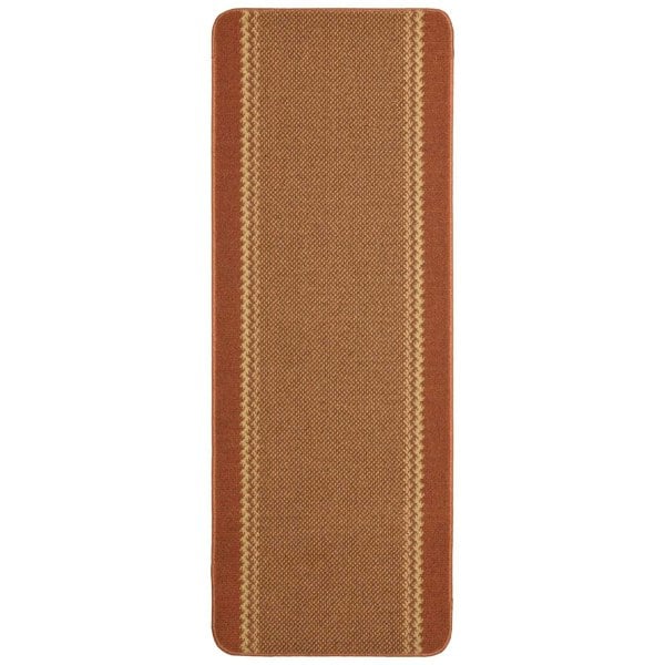 Machine Washable Design Mats | Bordered Line Terra |The Rug