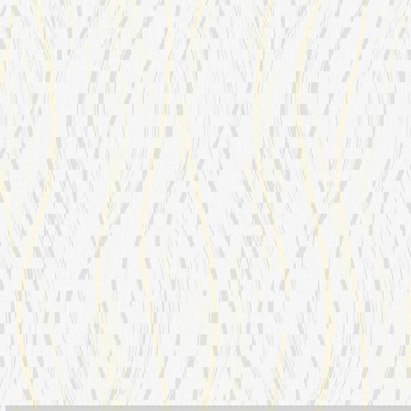 World Of Wallpaper Shimmer Wave Textured Wallpaper - Natural Beige/Gold