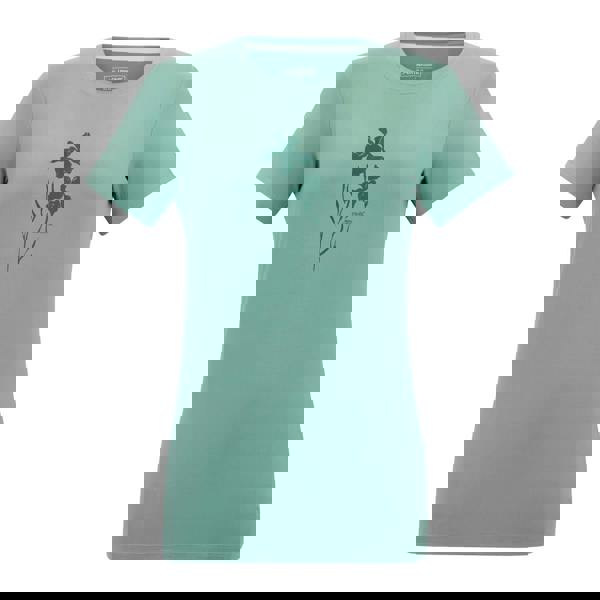 Regatta Womens/Ladies Fingal Flowers Stretch T-Shirt - Ivy Moss