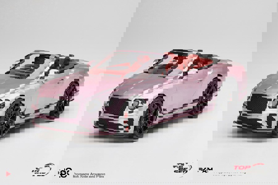 TSM Bentley Continental GT Convertible Passion Pink 1:18 Scale TSM TS0289