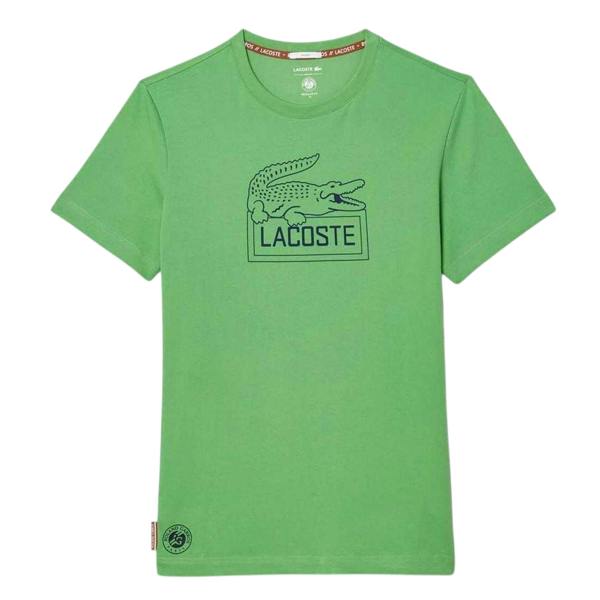 Lacoste Unisex Adult Roland Garros Edition Regular T-Shirt - Green - 