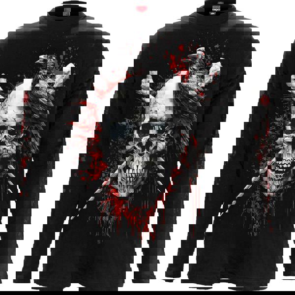 DEATH RAVEN - Longsleeve T-Shirt Black