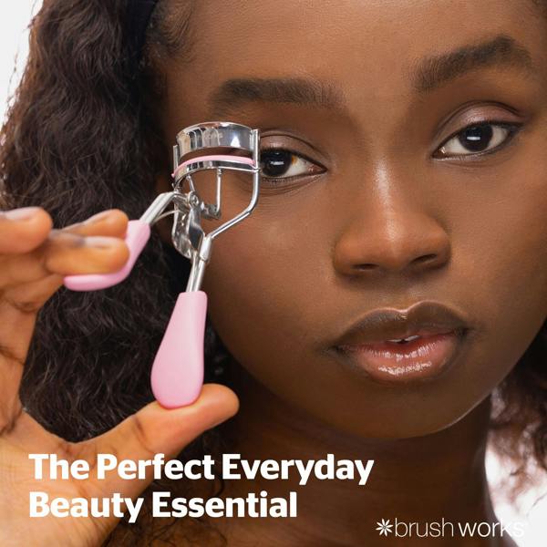 Brushworks Eyelash Curler - Pink